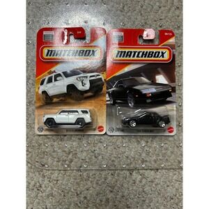 Matchbox Toyota 4Runner & 1984 MR2 Diecast Car Set 09/125 & 08/125